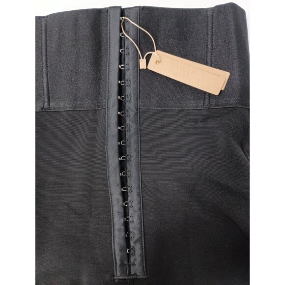 Shapelix Womens High Waisted Body Shapewear Small Black Tummy Control Mid Thigh - Picture 3 of 9